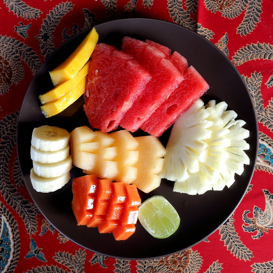 Tropical Fruits Plater